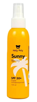 Солнцезащитный спрей для лица и тела Holly Polly Sunny SPF 50+, 150 мл