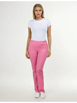 Брюки медицинские женские модель 010-004, розовый