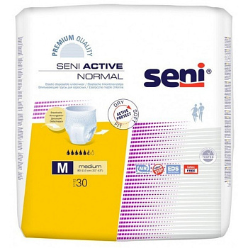 Впитывающие трусы для взрослых Seni Active Normal Medium, 30 шт
