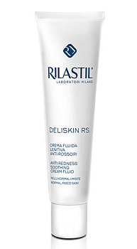 Успокаивающий крем для лица Rilastil Deliskin RS против покраснений для нормальной и комбинированной кожи, 40 мл