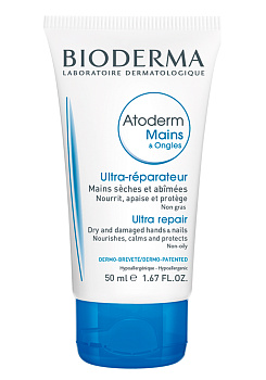 Крем для рук и ногтей Bioderma Atoderm, 50 мл