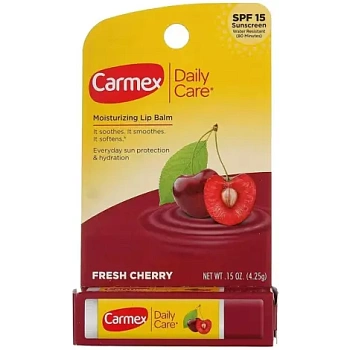 Бальзам для губ Carmex Вишня SPF 15 4,25 г в стике