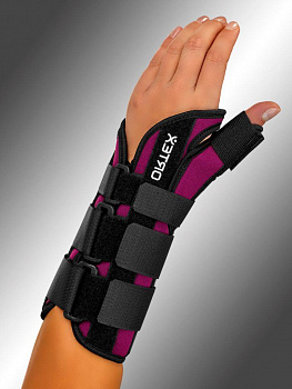 Ортез фиксирующий для запястья и большого пальца руки "Ortrex", модель 028, левый